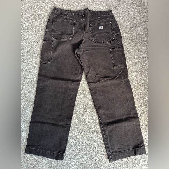 Carhartt women’s brown work pants - Picture 2 of 3